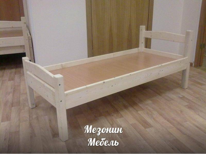 кровать детская из массива мезонин эко в Брянске