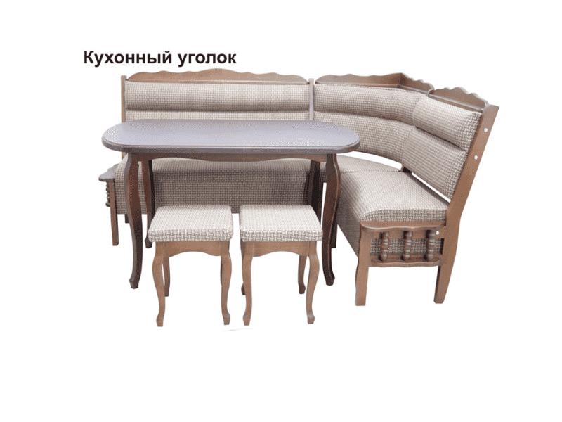 светлый кухонный уголок в Брянске