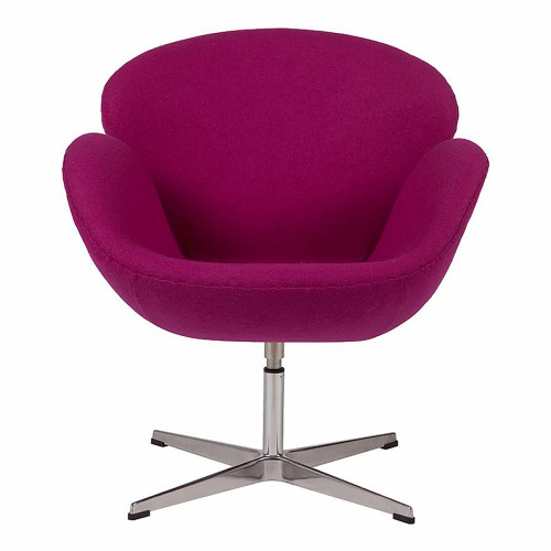 кресло swan chair лиловое в Брянске