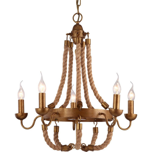 подвесная люстра arte lamp amaca a8957lm-5bz в Брянске