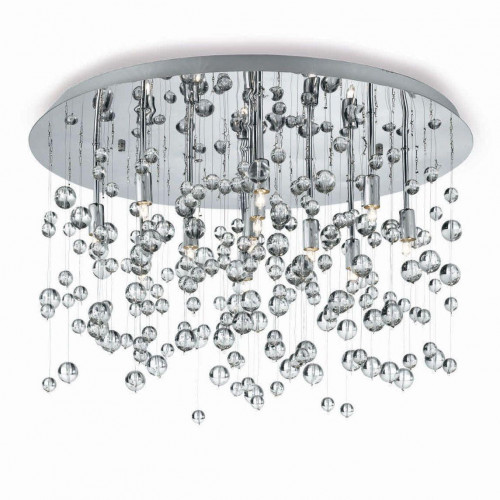 потолочный светильник ideal lux neve pl8 cromo в Брянске