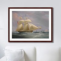 картина: the topsail schooner, 1838г. в Брянске