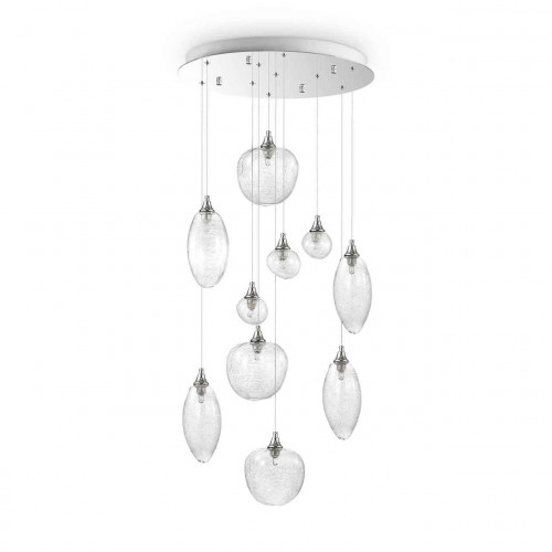 подвесная люстра ideal lux baco sp10 cromo в Брянске