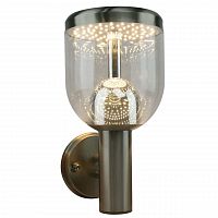 уличный настенный светодиодный светильник arte lamp inchino a8163al-1ss в Брянске