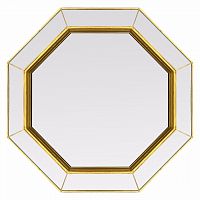 зеркало золотое венецианское восьмиугольное espresso gold в Брянске