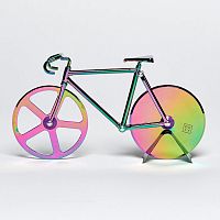 нож для пиццы из нержавеющей стали the fixie, радужный в Брянске