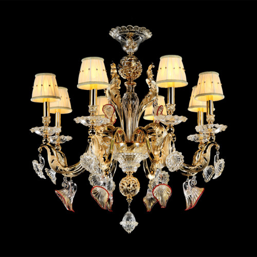 люстра md102729-8a от illuminati золото/янтарная в Брянске