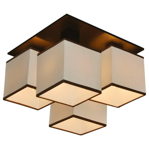 потолочная люстра arte lamp quadro a4402pl-4bk в Брянске