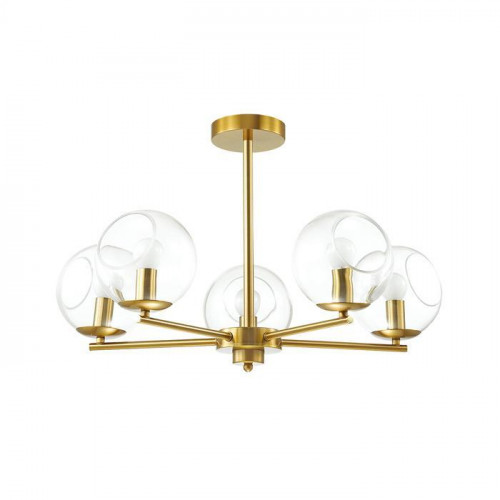 потолочная люстра lumion blair 3769/5c латунь в Брянске