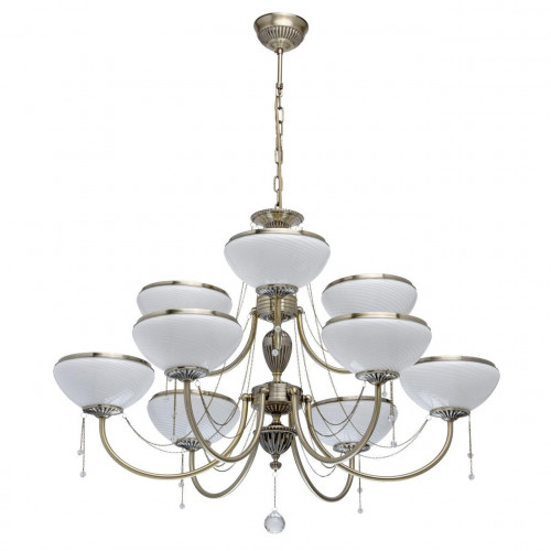 подвесная люстра mw-light фелиция 347019309 белая в Брянске