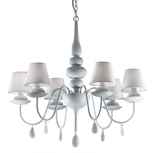 подвесная люстра ideal lux blanche sp6 bianco в Брянске