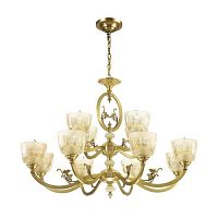 подвесная люстра odeon light piemont 3998/12 белая в Брянске