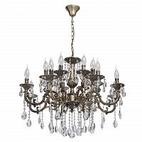 подвесная люстра mw-light тоскана 1 685010216 бронза в Брянске