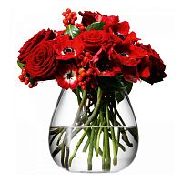 ваза округлая низкая flower 17 см в Брянске