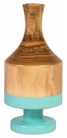 ваза настольная rustic chic wood blue в Брянске