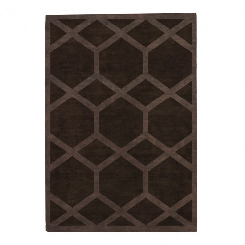 ковер ashton cocoa coffe 200x290 коричневый в Брянске
