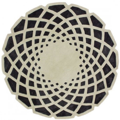 ковер круглый бежево-коричневый 180х180 в Брянске