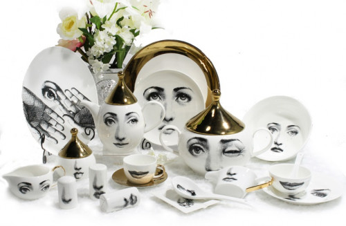 столовый сервиз пьеро форназетти golden faces в Брянске