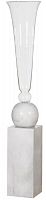ваза напольная crystal circle white big в Брянске