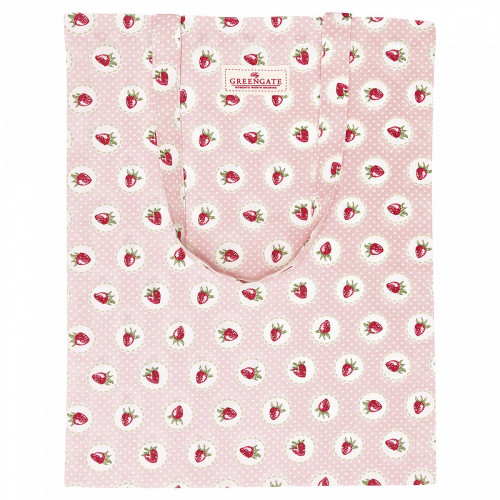 сумка хлопковая strawberry pale pink в Брянске