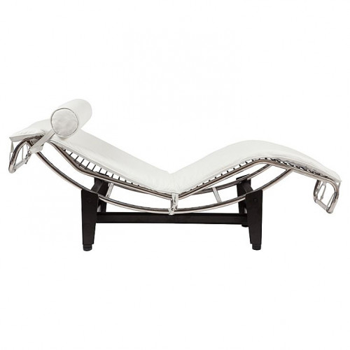 шезлонг chaise longue lc4 белый в Брянске