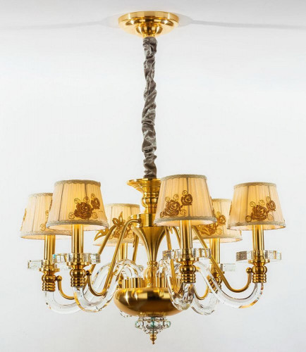 подвесная люстра idlamp domenica 402/6-ledoldbronze в Брянске
