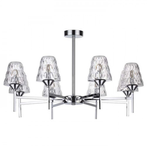 потолочная светодиодная люстра lumion gerana 3598/48cl хром в Брянске