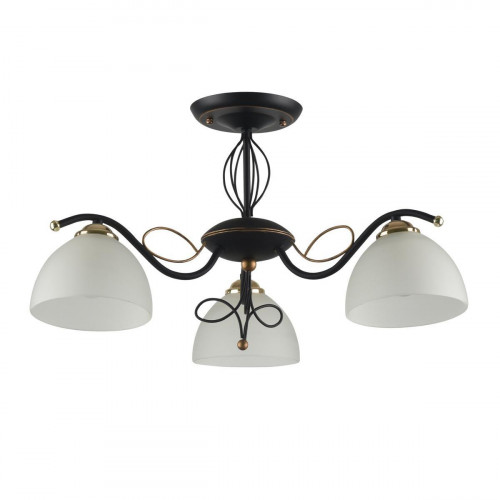 потолочная люстра idlamp ragia 554/3pf-blackpatina в Брянске