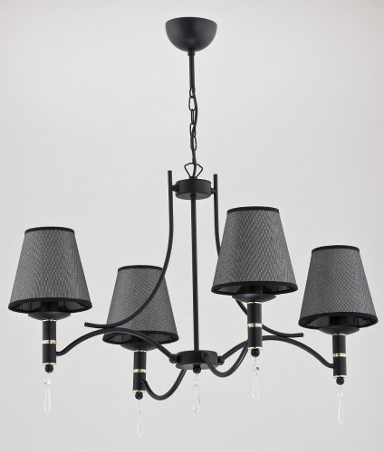 подвесная люстра alfa abil black silver 22964 в Брянске