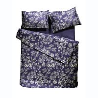 комплект постельного белья decoflux сатин 2 семейный peony indigo в Брянске