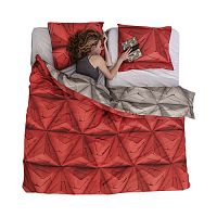 постельное белье оригами красный (200*220) в Брянске