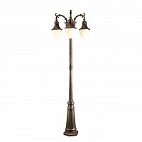 садово-парковый светильник arte lamp vienna a1317pa-3bn в Брянске