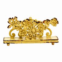 подставка для визиток pewter flower золотой в Брянске
