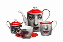 чайный сервиз faces пьеро форназетти red в Брянске