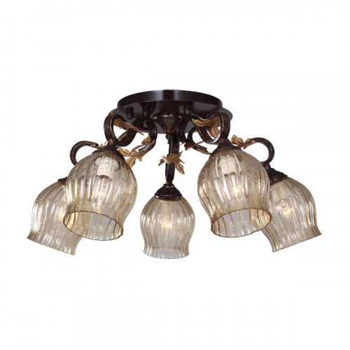 потолочная люстра idlamp brauni 474/5pf-blackpatina в Брянске