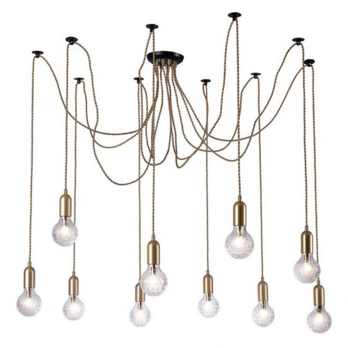 подвесная люстра arte lamp 70 a8040sp-10sg в Брянске