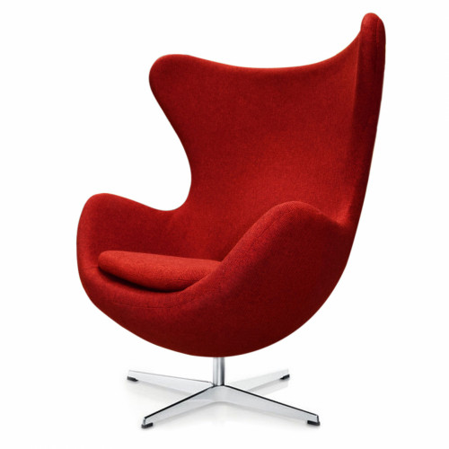 кресло egg chair темно-красное в Брянске