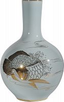 ваза настольная goldfish blue в Брянске