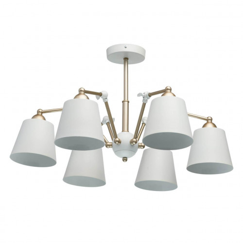 потолочная люстра mw-light таун 6 691011906 белая в Брянске