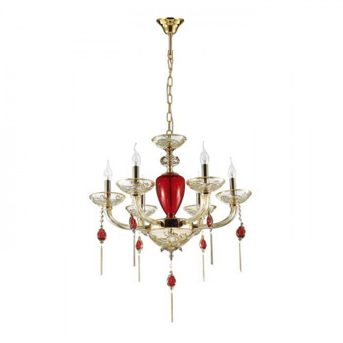 подвесная люстра odeon light donna 3927/6 в Брянске
