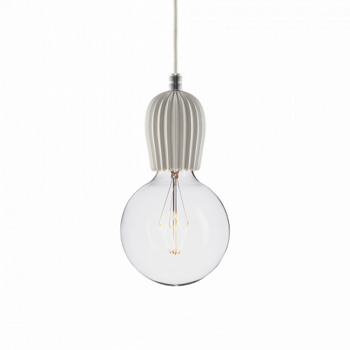 подвесной светильник beton rib white aluminum в Брянске