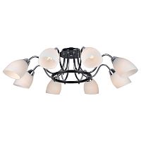 потолочная люстра arte lamp florentino a7144pl-8bk в Брянске