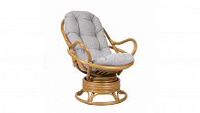 кресло-качалка swivel rocker коричневый в Брянске