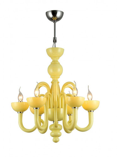 люстра дизайнерская mom желтая хром в Брянске