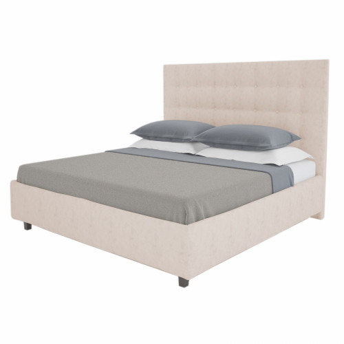кровать двуспальная 160х200 светло-бежевая royal black в Брянске