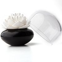 контейнер для хранения ватных палочек lotus черный-белый в Брянске