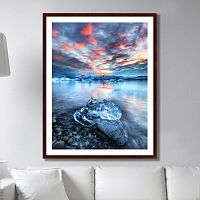 картина iceland coast 100х78,5 см в Брянске