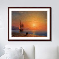 картина: море, 1864г. в Брянске
