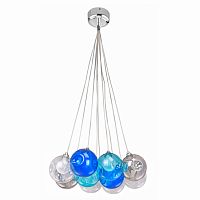 люстра bocci blue 10 прозрачное, голубое, пепельное стекло в Брянске