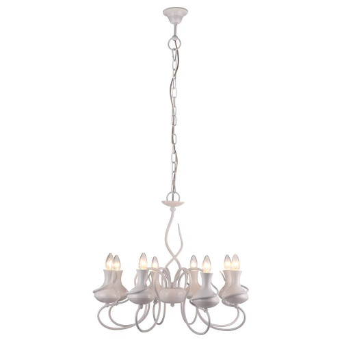подвесная люстра arte lamp vaso a6819lm-8wh в Брянске